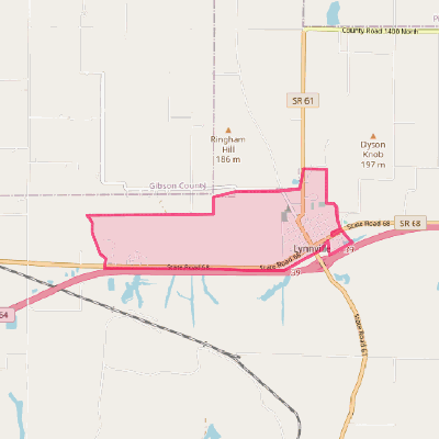 Map of Lynnville