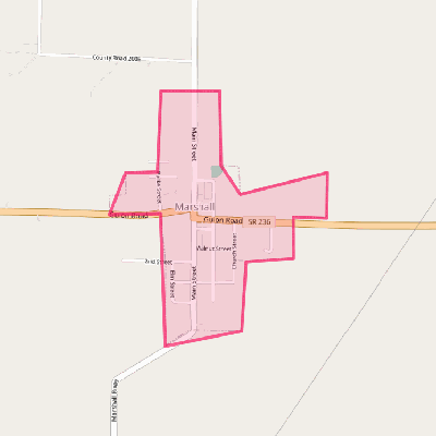 Map of Marshall