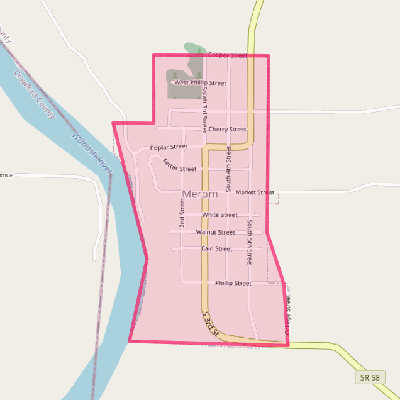 Map of Merom