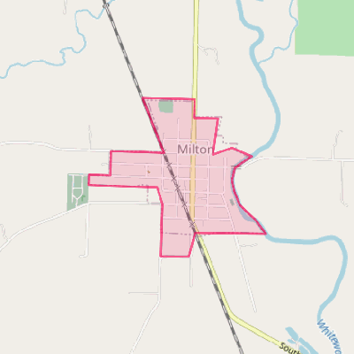 Map of Milton