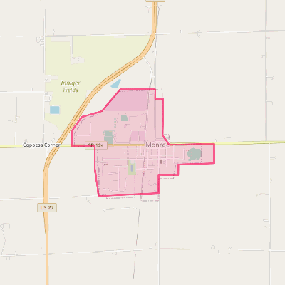 Map of Monroe