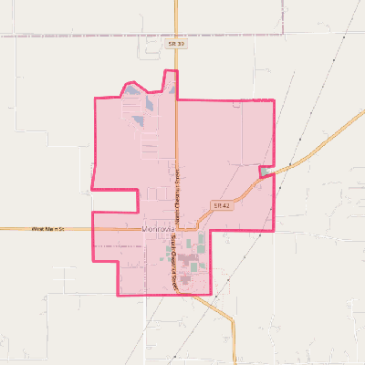 Map of Monrovia