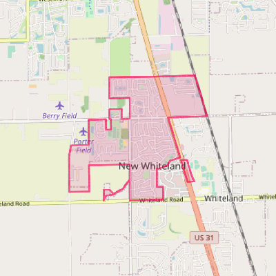 Map of New Whiteland
