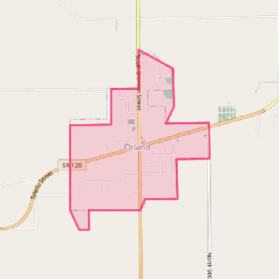 Map of Orland