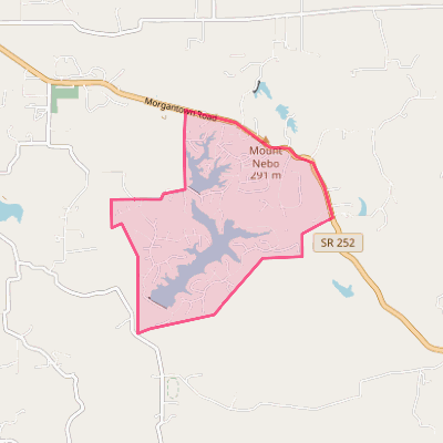 Map of Painted Hills