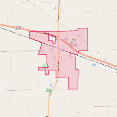 Map of Pierceton