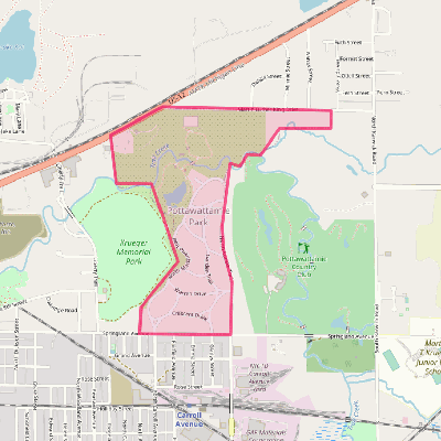 Map of Pottawattamie Park