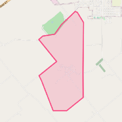 Map of Ragsdale