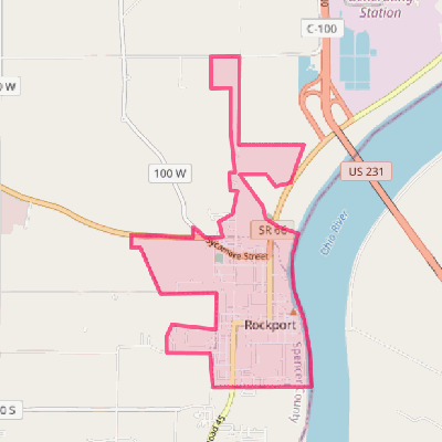 Map of Rockport