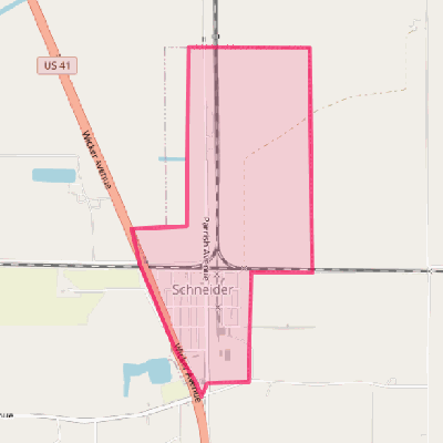 Map of Schneider