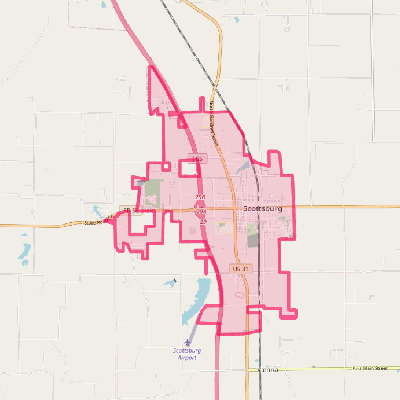 Map of Scottsburg