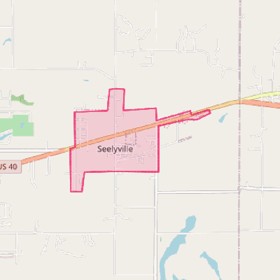 Map of Seelyville