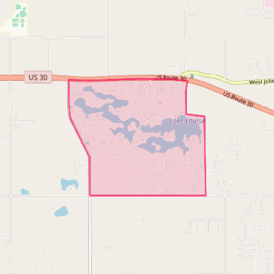 Map of Shorewood Forest