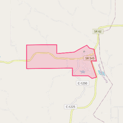 Map of St. Meinrad