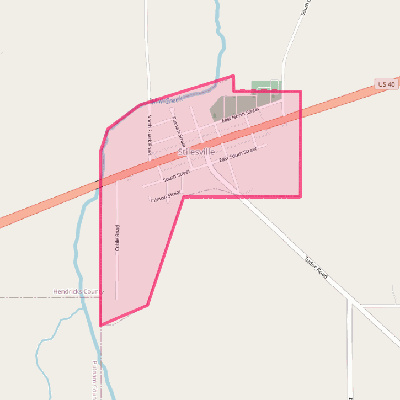 Map of Stilesville