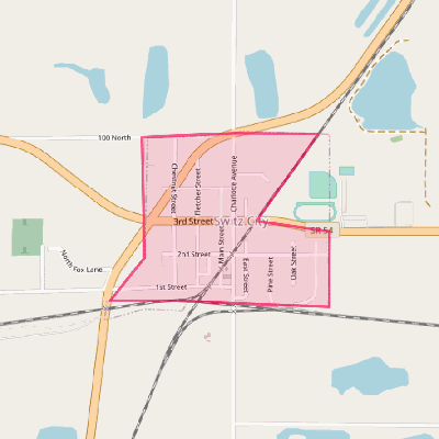 Map of Switz City