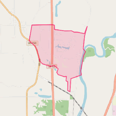 Map of Tecumseh