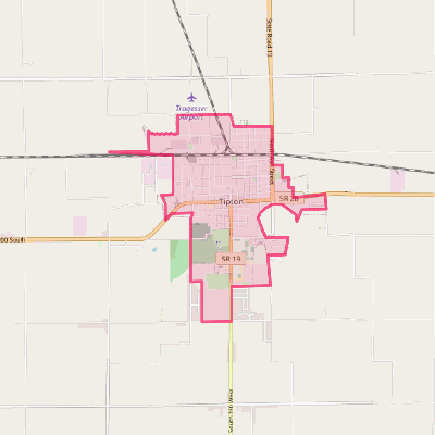 Map of Tipton