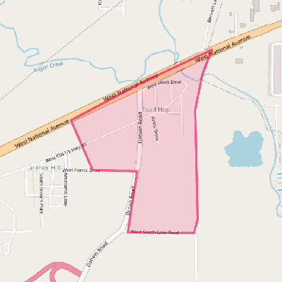 Map of Toad Hop