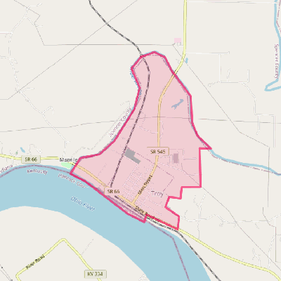 Map of Troy
