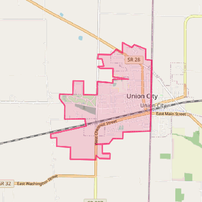 Map of Union City