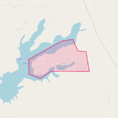 Map of Van Bibber Lake