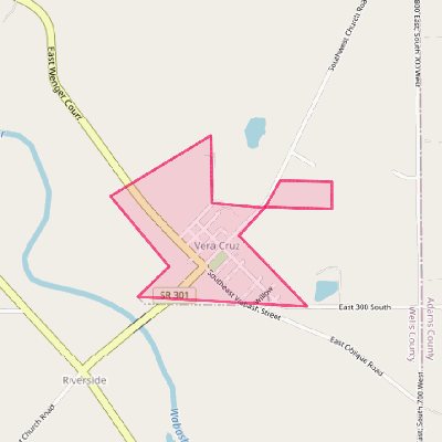 Map of Vera Cruz