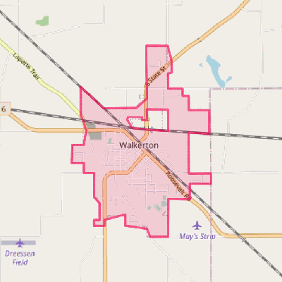 Map of Walkerton