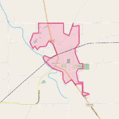 Map of Warren