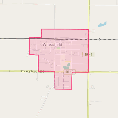 Map of Wheatfield