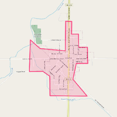 Map of Windfall City