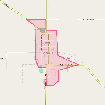 Map of Wingate