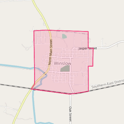 Map of Winslow