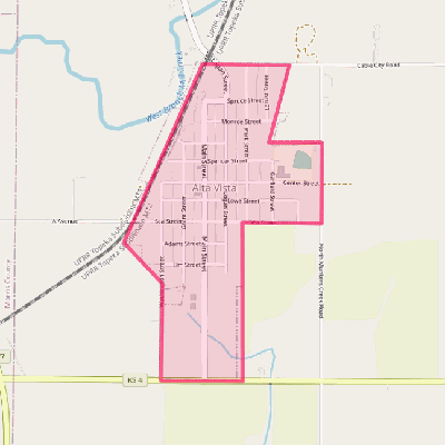 Map of Alta Vista