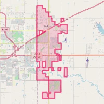 Map of Andover