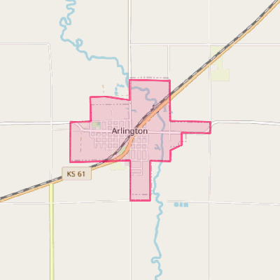 Map of Arlington