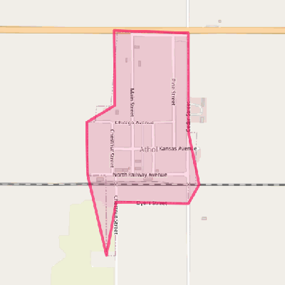 Map of Athol