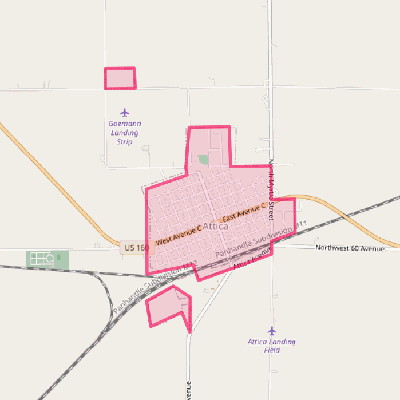 Map of Attica