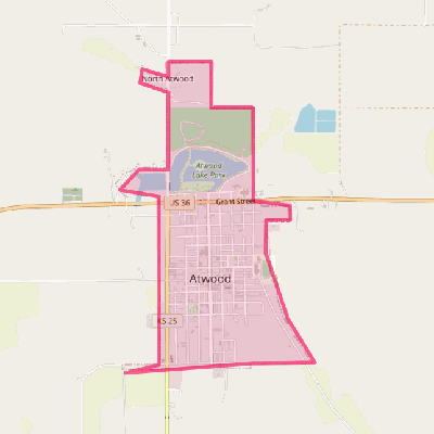 Map of Atwood