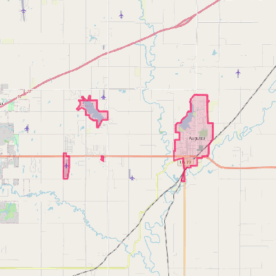 Map of Augusta