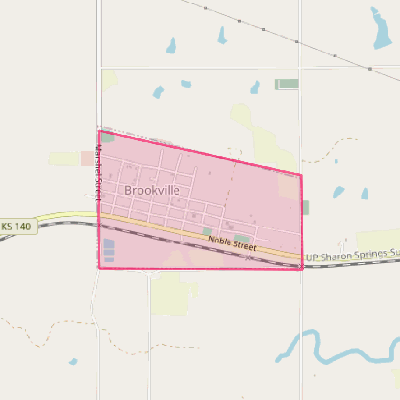 Map of Brookville