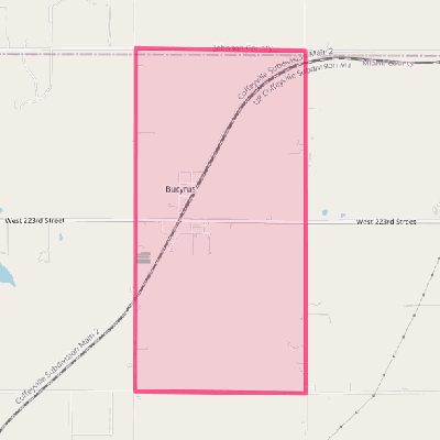 Map of Bucyrus