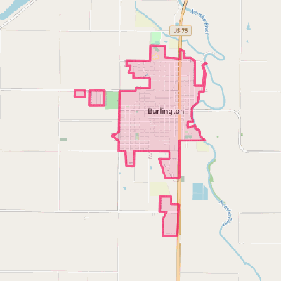 Map of Burlington