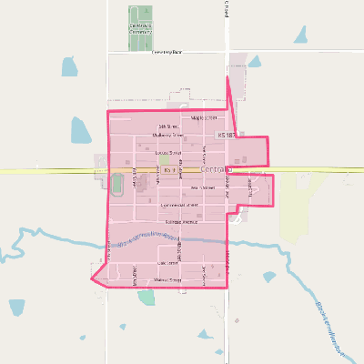 Map of Centralia