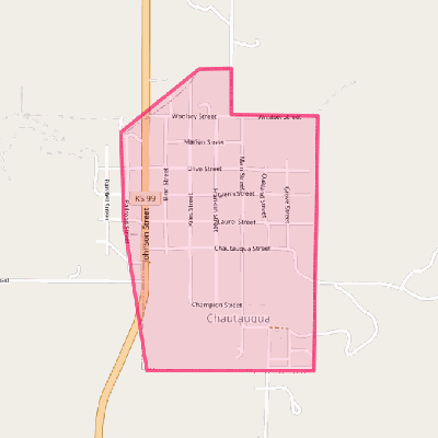 Map of Chautauqua