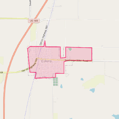 Map of Colony