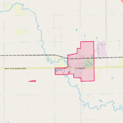 Map of Colwich