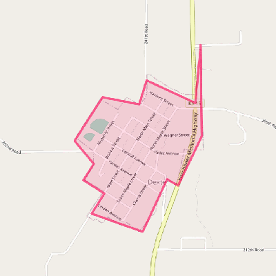 Map of Dexter