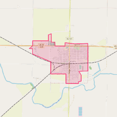 Map of Downs