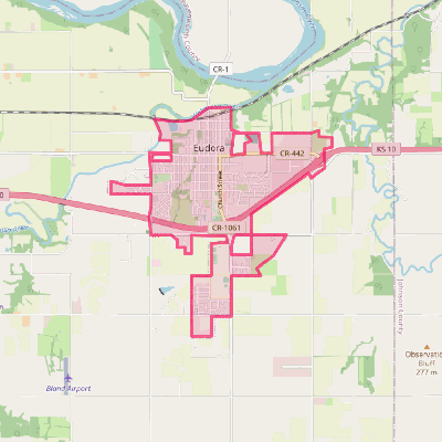 Map of Eudora